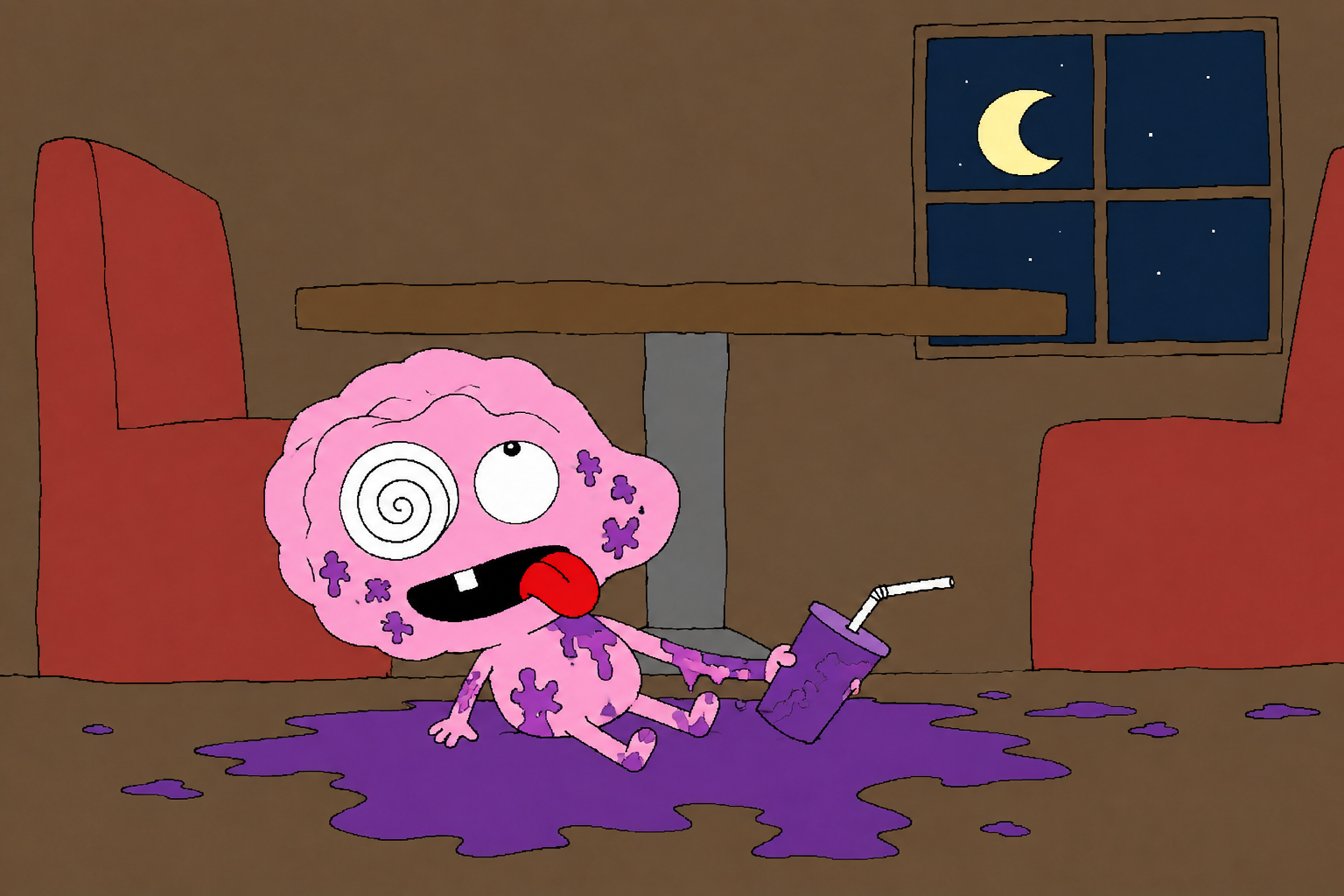 incident with grape drink