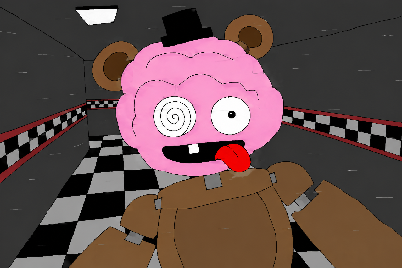 rot inside the bear suit